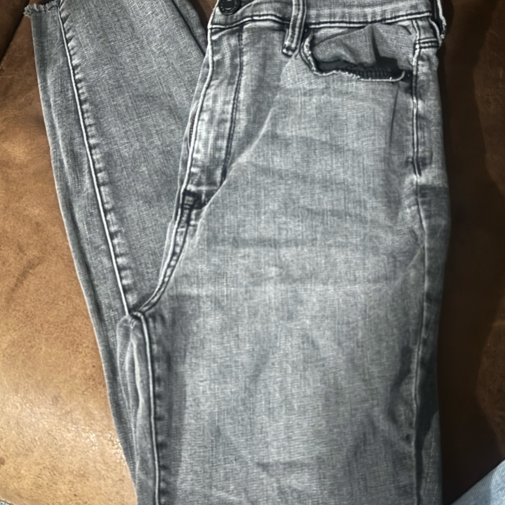 PACSUN Black Washed Denim Jeans